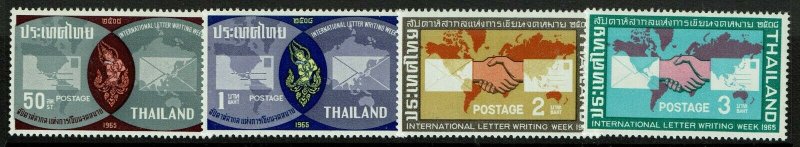 Thailand SC# 431-434, Mint Never Hinged, 433 & 434 few dry gum spots - S13283