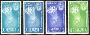 Sharjah and Dependencies Scott 16-19 - Unused VFLH - SCV $1.20