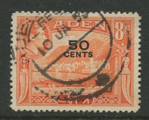 STAMP STATION PERTH Aden #41 - KGVI Definitive Overprint 1951 Used CV$0.50.