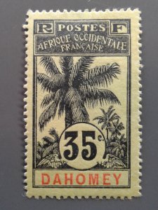Dahomey 25 F-VF mint hinged.  Scott $ 87.50