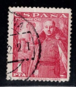 Spain Scott 768 Used Franco stamp