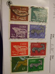 Ireland #395-402 set  used