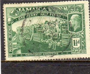 Jamaica Geo V Defins used