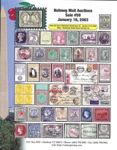 Nutmeg Stamp Sales, - Worldwide Stamps, Covers and Postal...