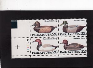 2138-2141 Duck Decoys, MNH LL-PB/4 (#A11111)