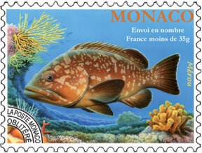 Scott #2024 Dusky Grouper MNH