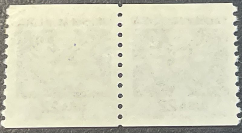 U.S. # O136-MINT/HINGED--COIL PAIR--OFFICIAL---1985