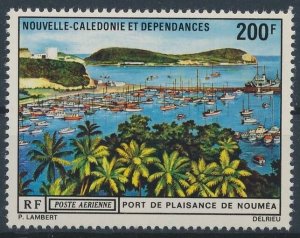 New Caledonia 1971 #C84 MNH. Port, ships, views