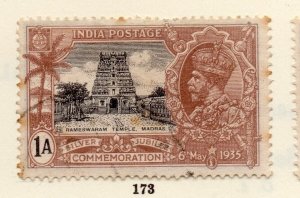 India 1931 Early Issue Fine Used 1a. NW-256578