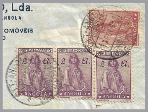 Angola (Portugal) - 1948 CERES ADVERTISING Cover - Batteries - Airmail to USA