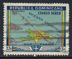 Dominican Republic C63 VFU MAP A1000-3