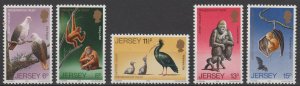 Jersey Scott# 217-21 QEII VF MNH