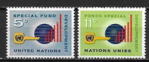 United Nations 137-38 Special Fund set MNH