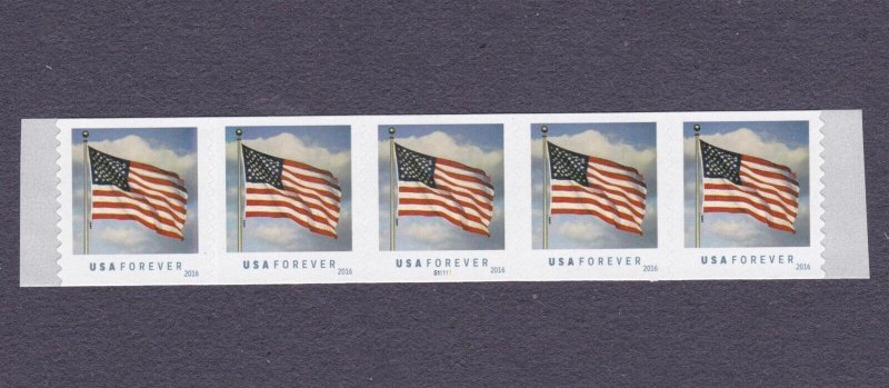 PNC5 47c Forever Waving Flag (16) SA S1111 US 5052 MNH OG