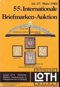 55. Loth-Briefmarken-Auktion: Internationale Briefmarkena...