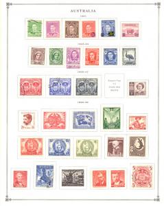 AUSTRALIA - Collection 1941-1969, Cat. $172.80