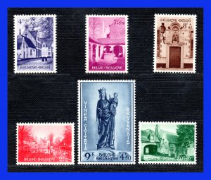 1954 - Belgica - Scott n B 561 / B 566  - MNH - v. cat. 180 €  - BE- 242 - 02