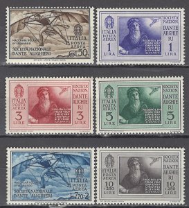 COLLECTION LOT OF #1256 ITALY # C28-33 MH 1932 CV+$52