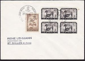 ARGENTINE ANTARCTIC cover 1962..............................................8241