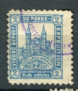 NORWAY; VIBORG 1860s-80s early classic By Post local issue used
