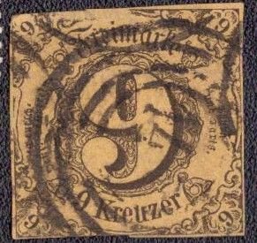 Thurn and Taxis - 46 1852 Used