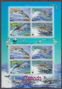 2007 Grenada 5925-5928KL Dolphins 8,00 €