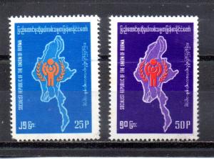 Burma 273-274 MNH 