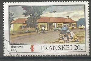 TRANSKEI, 1983, CTO 20c, Post Offices. Scott 122