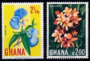 [64946] Ghana 1967 Flora Flowers Blumen From Set MNH