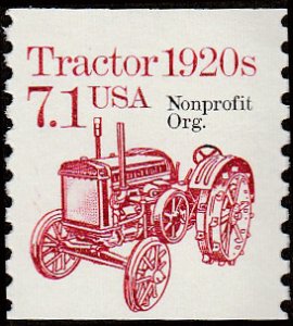 # 2127a MINT NEVER HINGED ( MNH ) PRE-CANS. TRACTOR