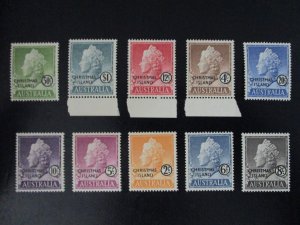 Christmas Island #1-10 Mint Never Hinged WDWPhilatelic (9/22-L4P) 3 