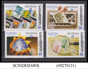 GEORGIA - 2005 50th ANNIVERSARY OF FIRST EUROPA STAMP 4V MNH