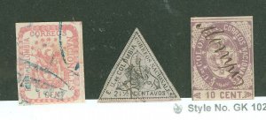 Colombia #35/36/38 Used