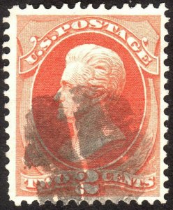 1878, US 2c, Jackson, Used, Sc 183