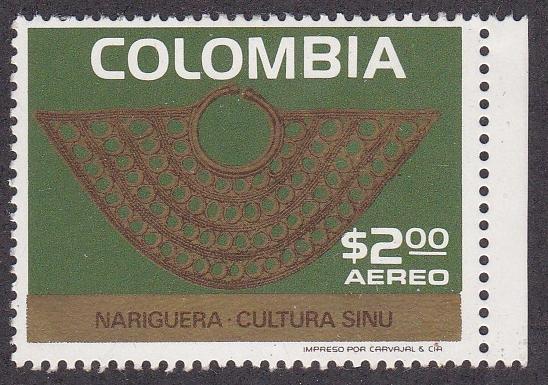 Colombia # C621, Nose Pendant, NH