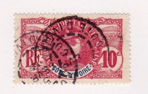 Ivory Coast stamp #25, used
