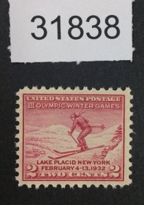 US STAMPS #716 MINT OG NH LOT #31838