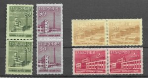 Albania 697-700 unused no gum cpl set  vf CV $44.80