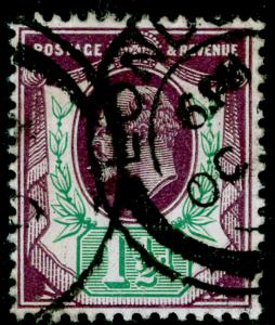 SG224 SPEC M9(3), 1½d dp slate-purple & bluish green, USED, CDS. Cat £40.