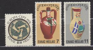 Greece - 1976 Europa Sc# 1173/1175 - MNH (628N)