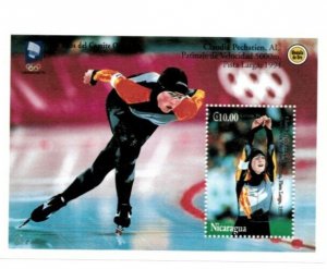 Nicaragua 1994 - Olympics - Souvenir Stamp Sheet - Scott #2049 - MNH