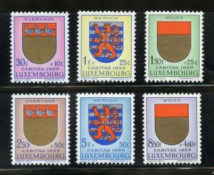 LUXEMBOURG  SCOTT#B210/15    MINT NEVER HINGED--SCOTT $9.25 