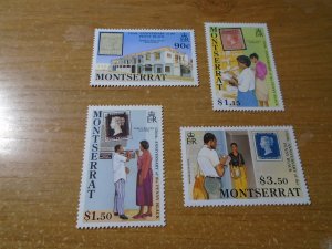 Montserrat  #  741-44  MNH