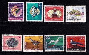 Cocos Islands           8 - 17           Mint & used