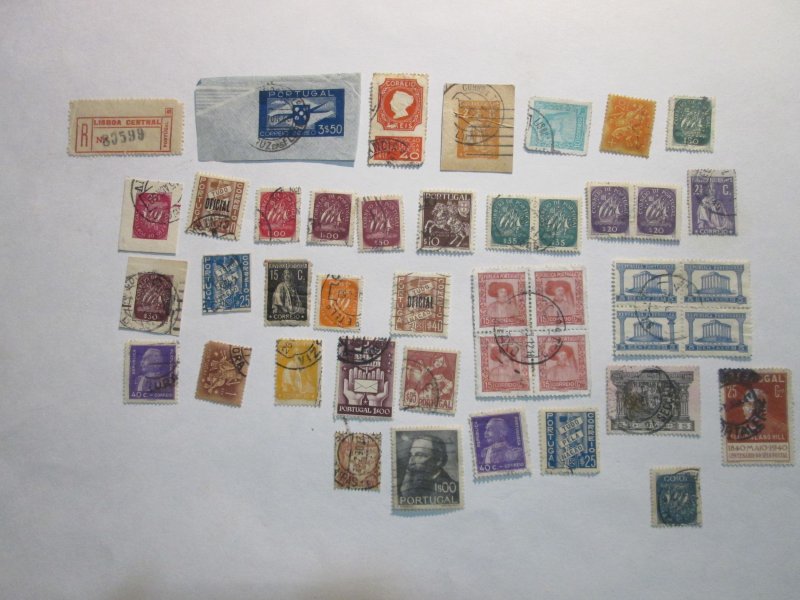 Portugal Stamps Lot. Old STAMPS LOT FROM PORTUGAL