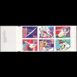 SWEDEN 1993 - Scott# 1990A Booklet-Sports NH