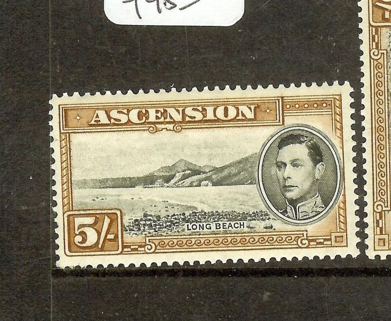 ASCENSION  (P2401B) KGVI  5/-  SG46   MOG