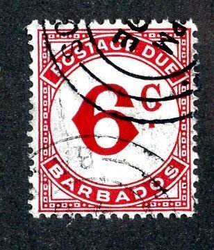 1950  Sc #J6 used cv.$8.50 ( 8577 BCXX5 )