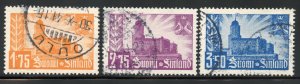 Finland # 224-6, Used.