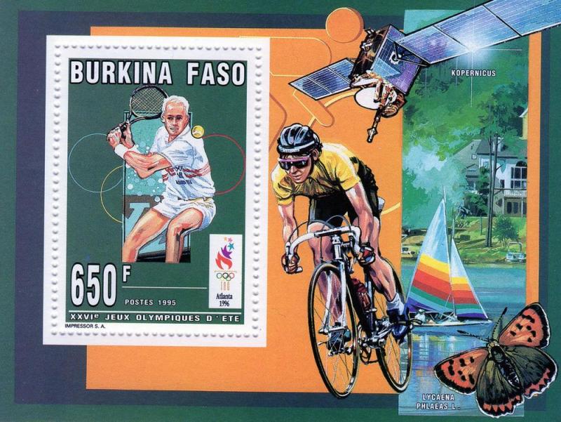 Burkina Faso Olympics 96/Kopernicus Space/Cycling SS Perf 